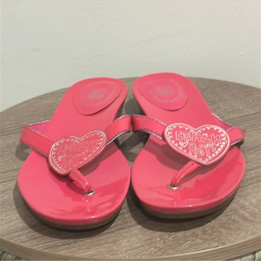 Coach Sophie Patent Sandals